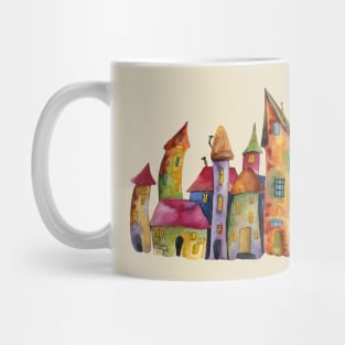 CASTLE HOUSE || WATERCOLOR Mug